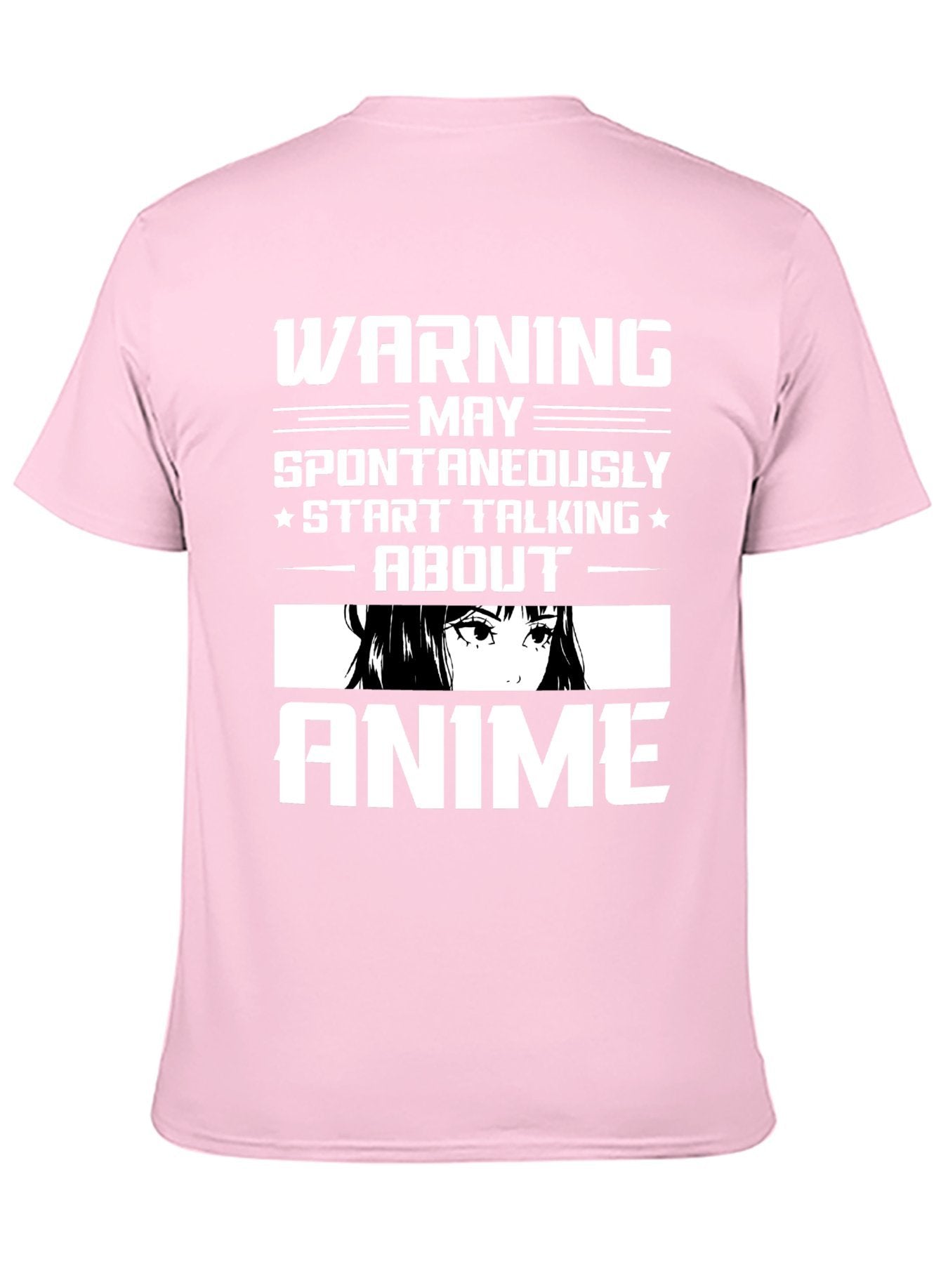 Unisex Cotton T-Shirt with Back Heat Transfer Printxb9hz610bgnc