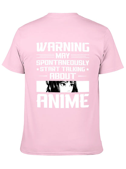 Unisex Cotton T-Shirt with Back Heat Transfer Printxb9hz610bgnc