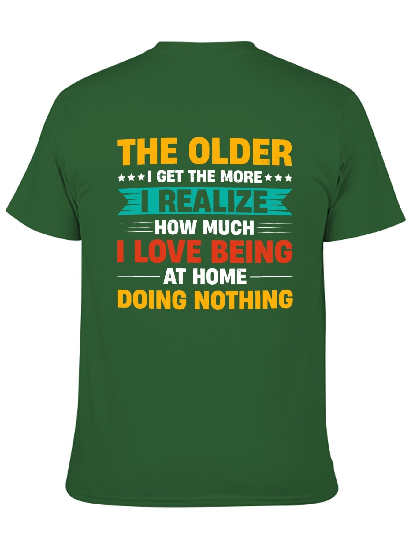 Unisex Cotton T-Shirt with Back Heat Transfer Printxb443sfeu13d