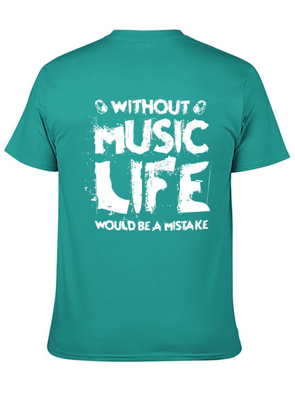 Unisex Cotton T-Shirt with Back Heat Transfer Printxb9hzyf2vhkr