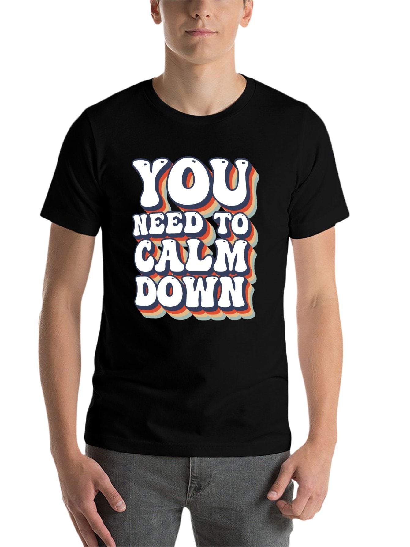 Unisex Cotton T-Shirt with Front Heat Transfer Printxb9g5qwchze1