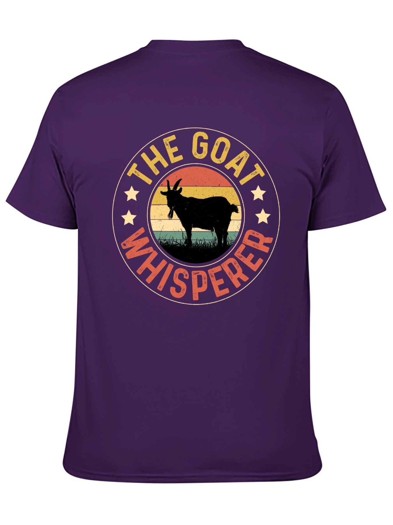 Unisex Cotton T-Shirt with Back Heat Transfer Printxb443svordle