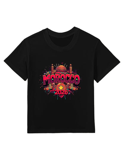 Wolrd Cup 2026 Children's T-shirt Morocco