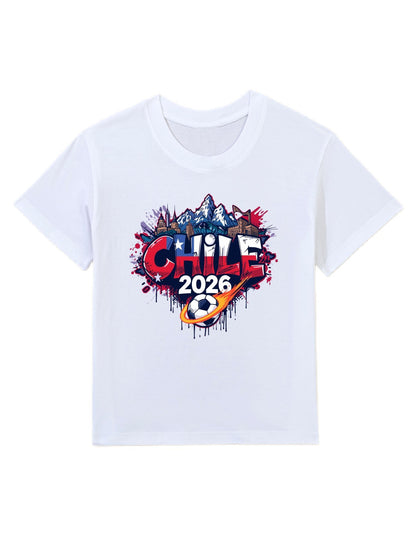 Wolrd Cup 2026 Children's T-shirt Chile