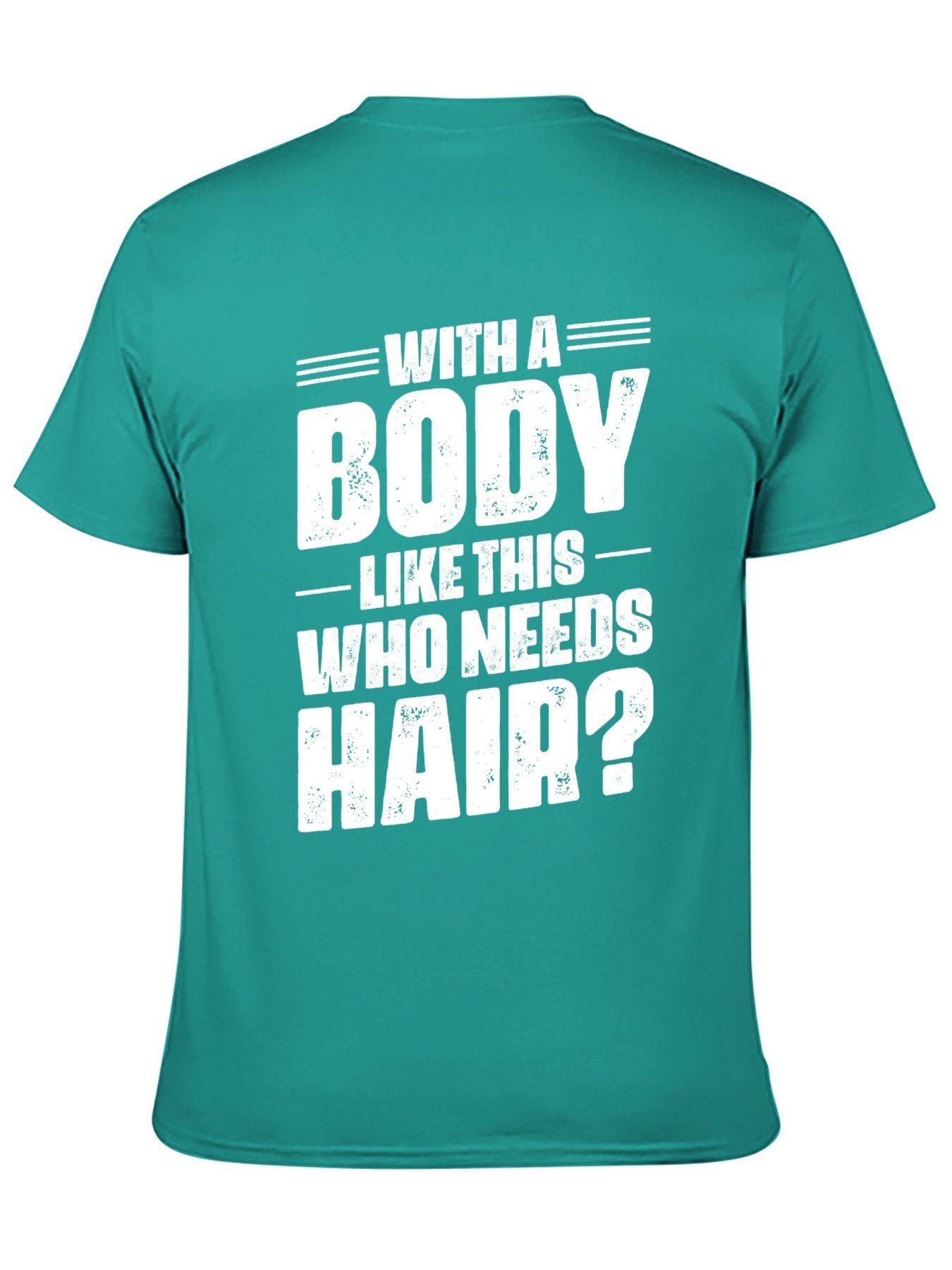 Unisex Cotton T-Shirt with Back Heat Transfer Printxb9hzyry0h61
