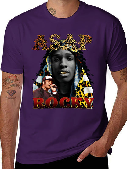 Music Unisex Cotton T-Shirt with Front Heat Transfer Print Xbb950rhknoe