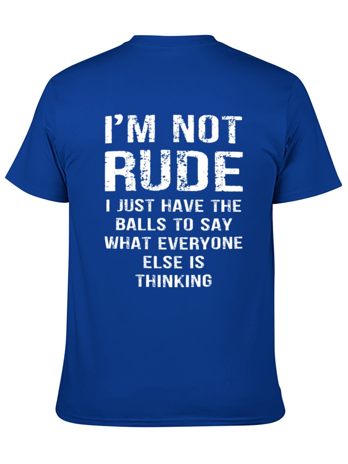Unisex Cotton T-Shirt with Back Heat Transfer Printxgs95962nt1r