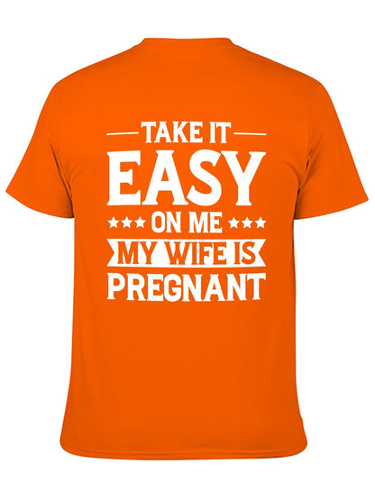 Unisex Cotton T-Shirt with Back Heat Transfer Printxb443xxznvh6