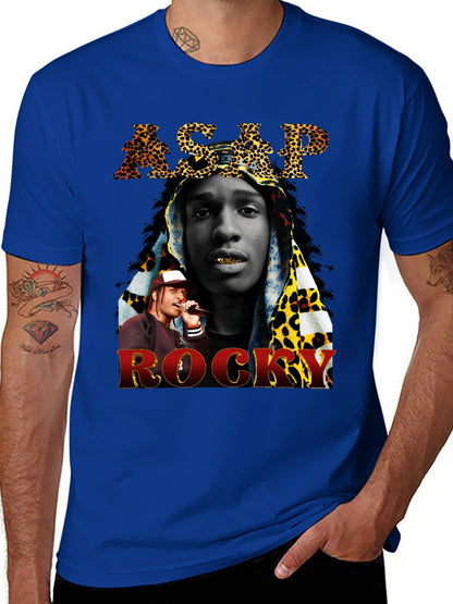 Music Unisex Cotton T-Shirt with Front Heat Transfer Print Xbb950rhknoe
