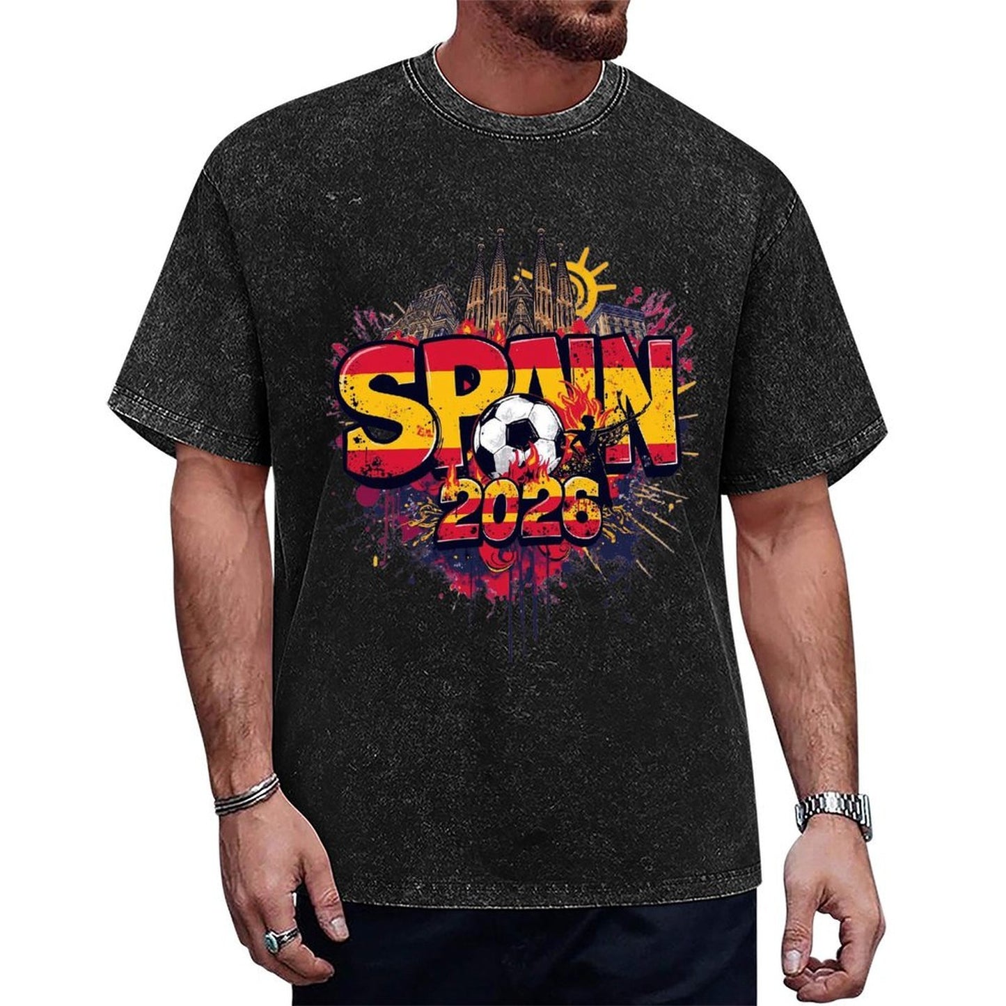 2026 World Cup Cotton T-Shirt Spain