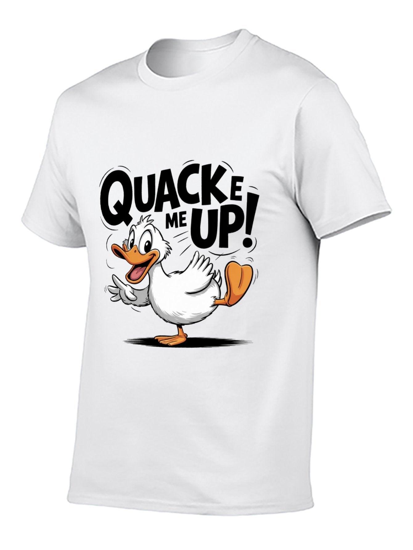 Funny Animals Unisex Cotton T-Shirt with Front Heat Transfer Print Xg2wdskdmg6q