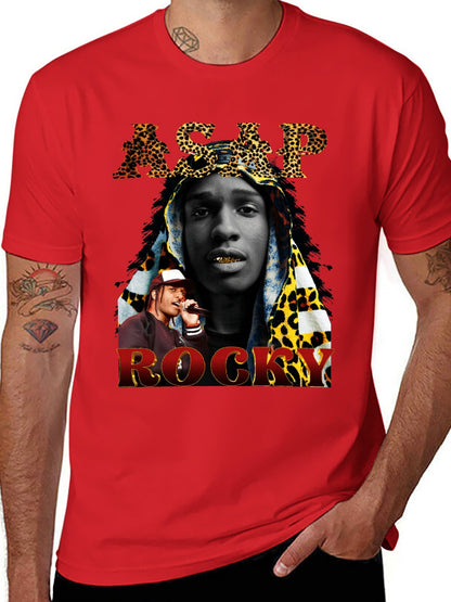 Music Unisex Cotton T-Shirt with Front Heat Transfer Print Xbb950rhknoe