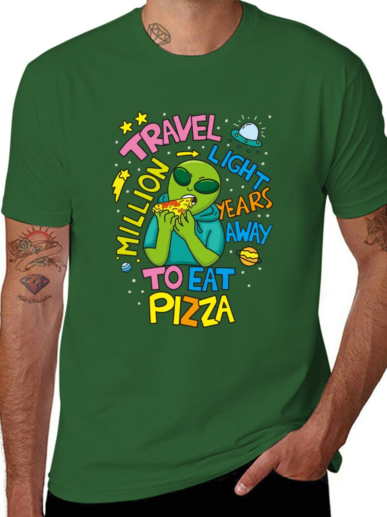 Funny Animals Unisex Cotton T-Shirt with Front Heat Transfer Print Xg2wds6lmbvg