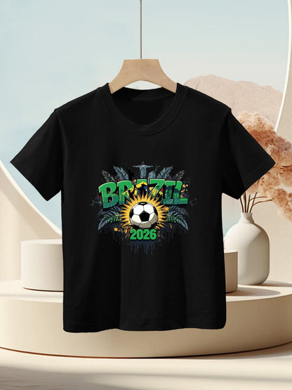 Wolrd Cup 2026 Children's T-shirt Brazil
