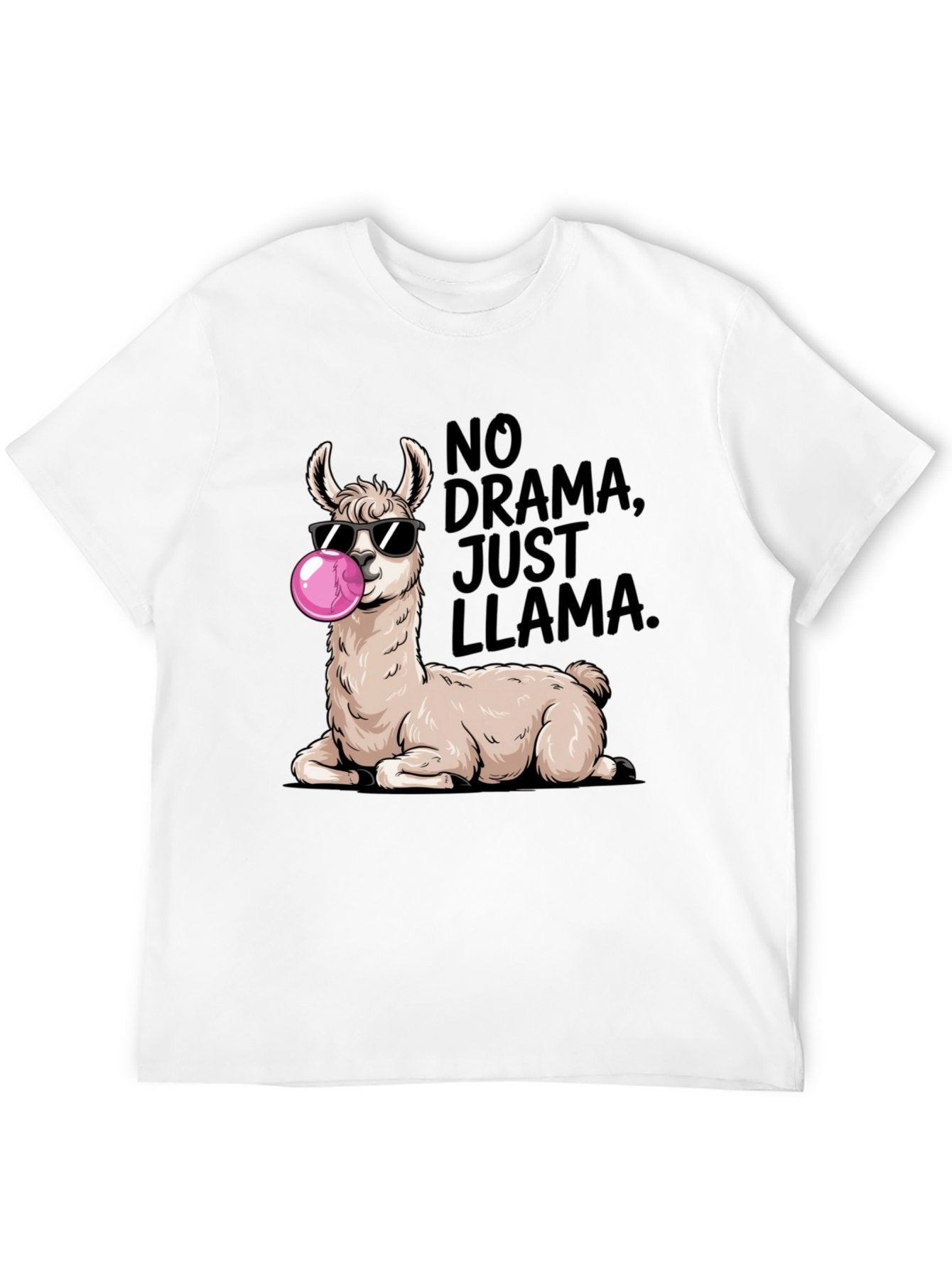 Funny Animals Unisex Cotton T-Shirt with Front Heat Transfer Print Xg2wd2qm6jrx