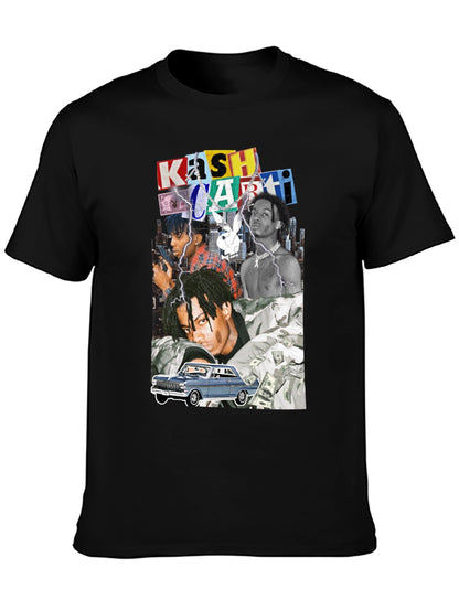 Music Unisex Cotton T-Shirt with Front Heat Transfer Print Xbbxo22yqsr1