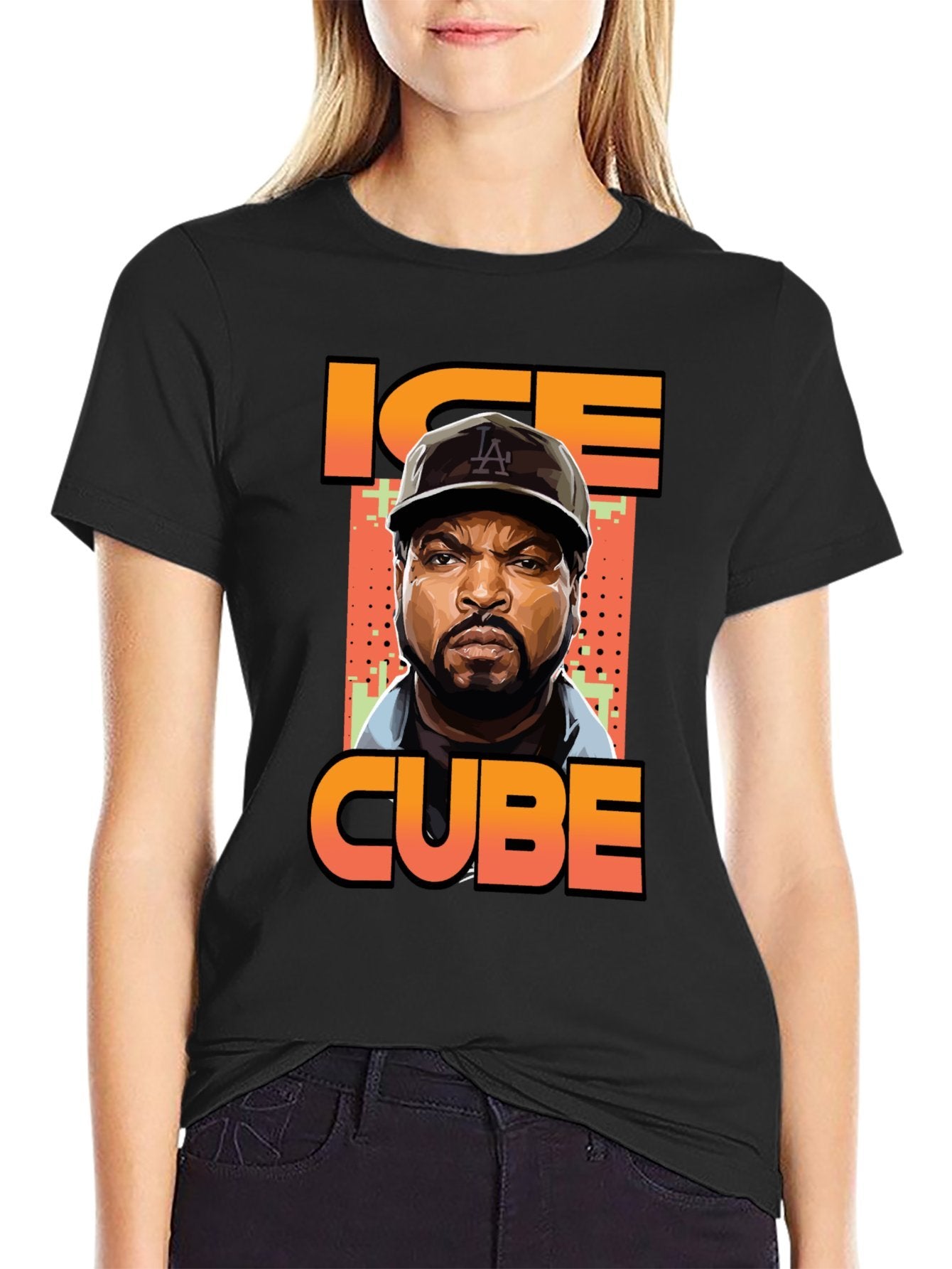 Music Unisex Cotton T-Shirt with Front Heat Transfer Print Xbbxy8sdc98c