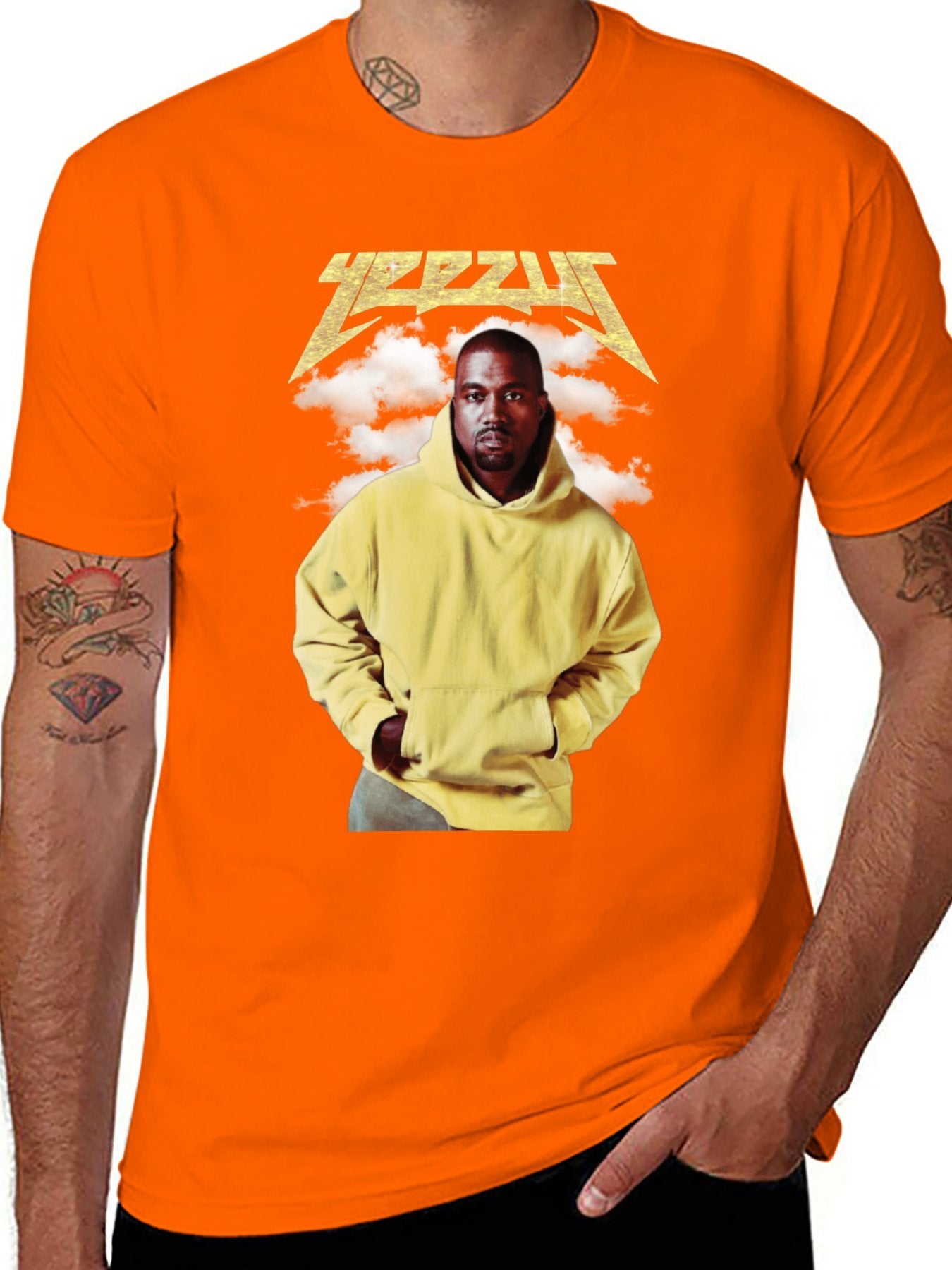 Music Unisex Cotton T-Shirt with Front Heat Transfer Print Xbbxo2ofpoh0