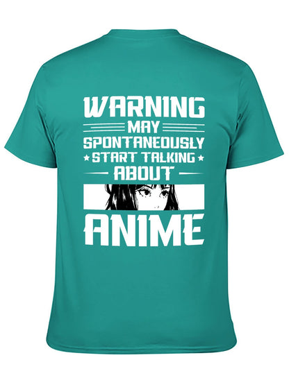 Unisex Cotton T-Shirt with Back Heat Transfer Printxb9hz610bgnc