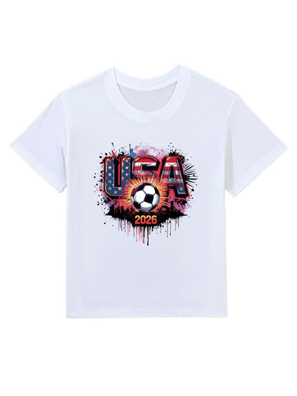 Wolrd Cup 2026 Children's T-shirt USA