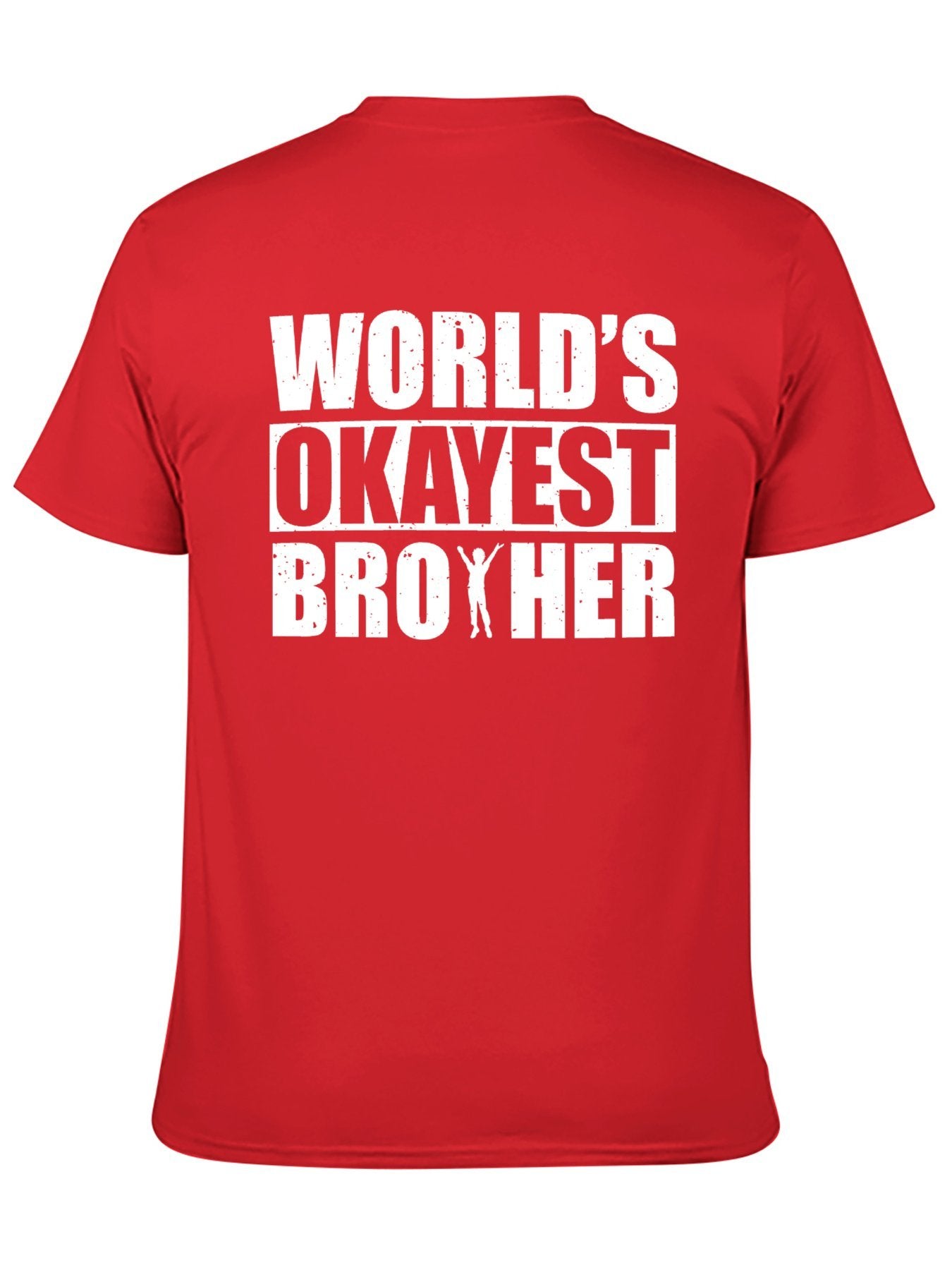 Unisex Cotton T-Shirt with Back Heat Transfer Printxb9hzy3hdsju