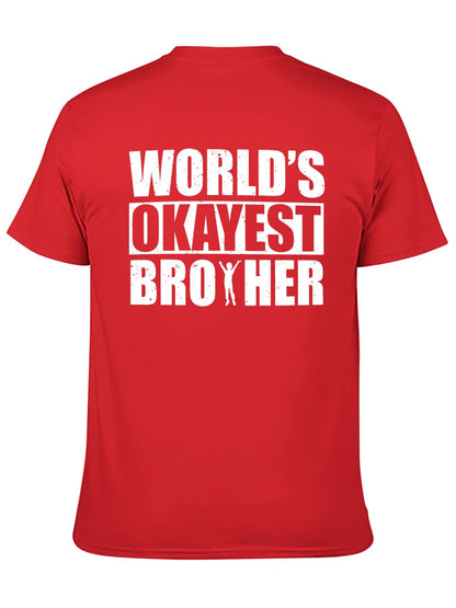 Unisex Cotton T-Shirt with Back Heat Transfer Printxb9hzy3hdsju