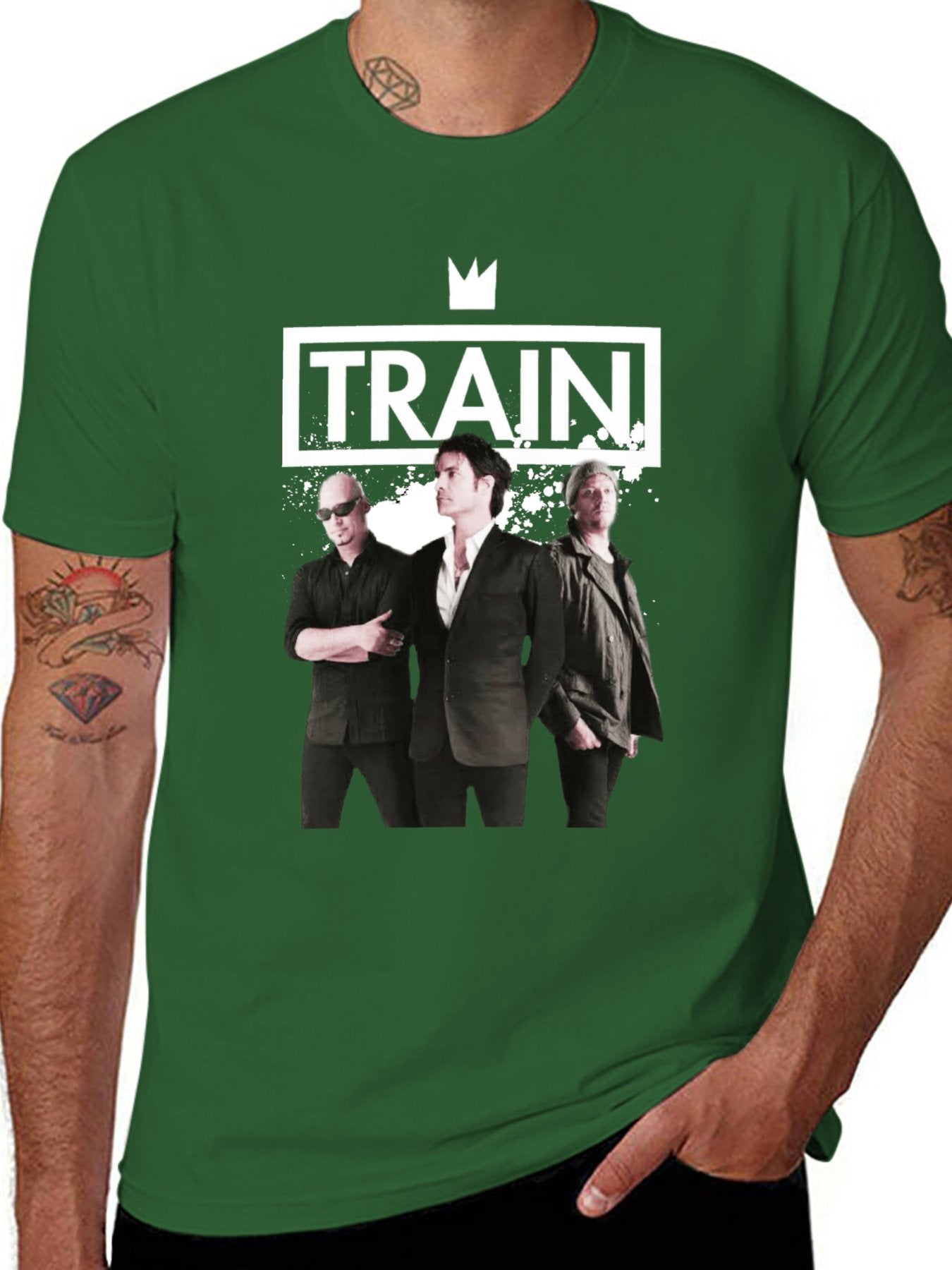 Music Unisex Cotton T-Shirt with Front Heat Transfer Print Xbbxosb7t0tp