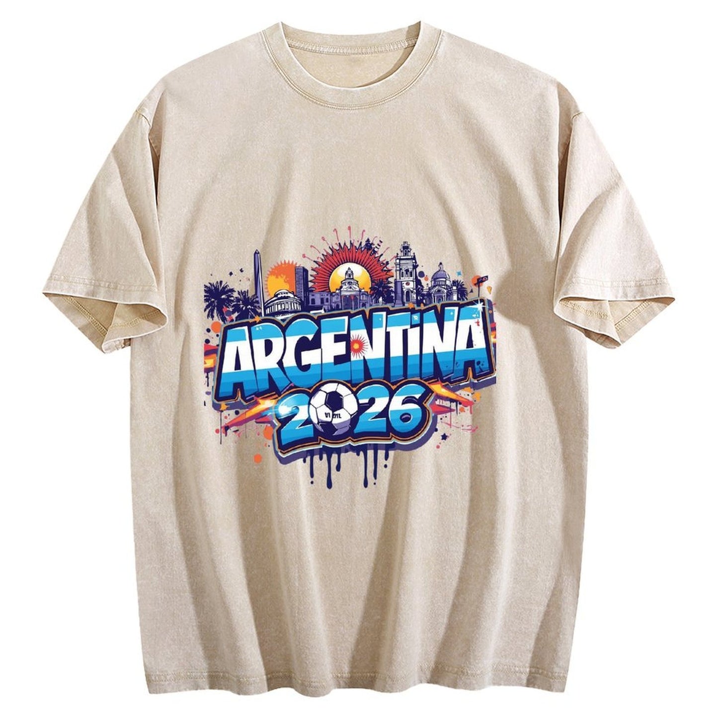 2026 World Cup Cotton T-Shirt Argentina