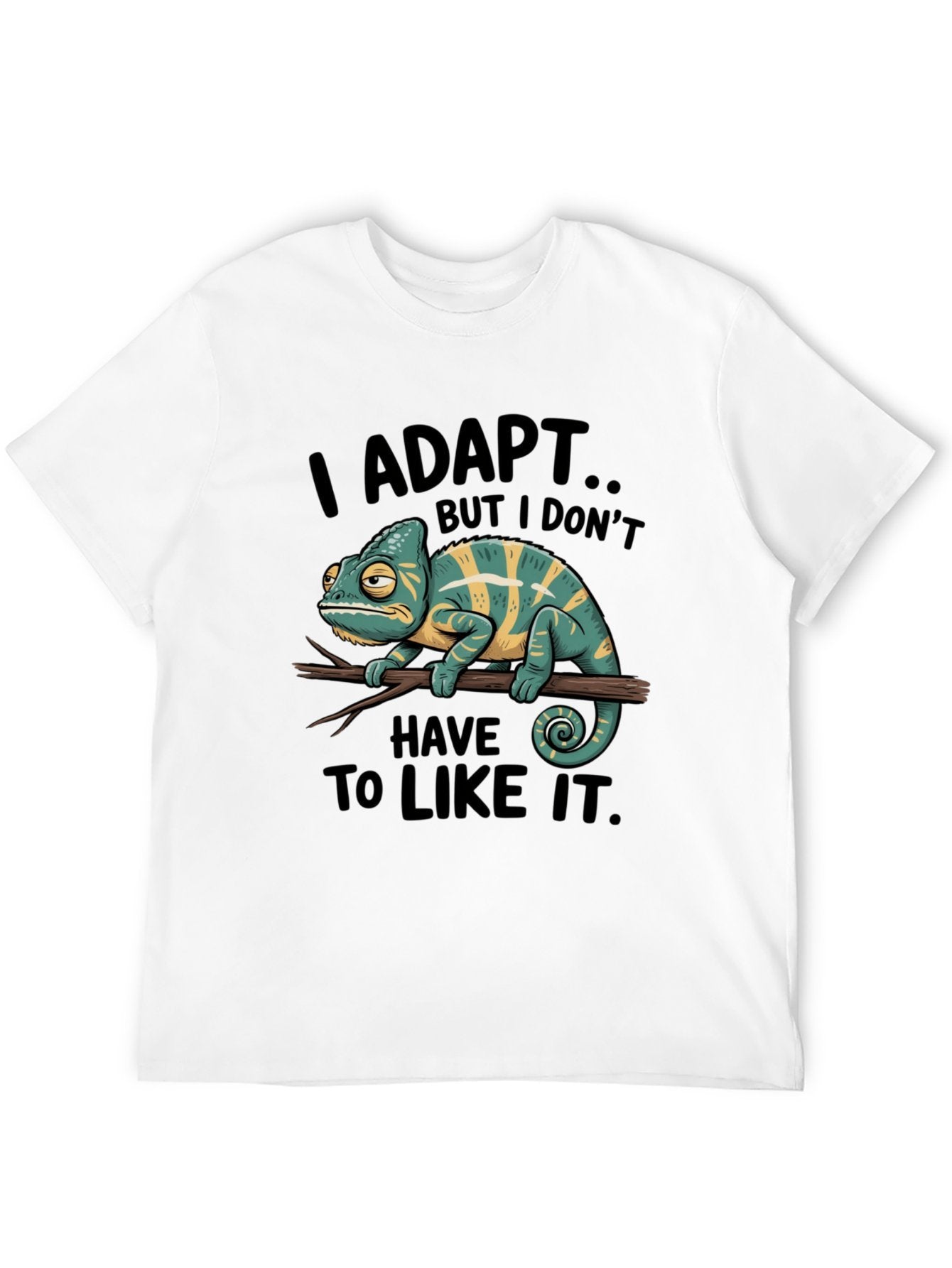 Funny Animals Unisex Cotton T-Shirt with Front Heat Transfer Print Xg2wdsfcplrx