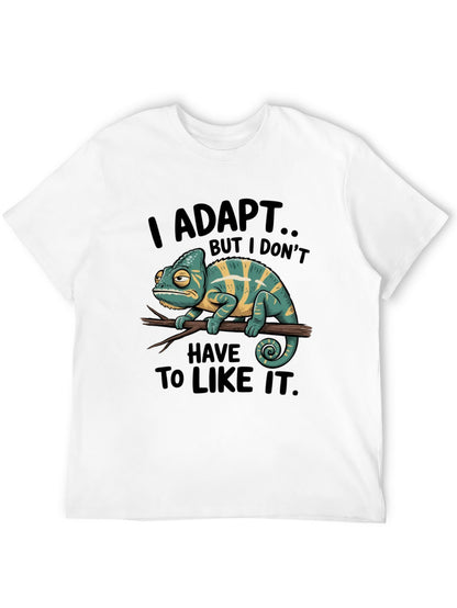 Funny Animals Unisex Cotton T-Shirt with Front Heat Transfer Print Xg2wdsfcplrx