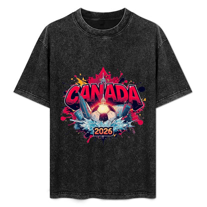2026 World Cup Cotton T-Shirt Canada