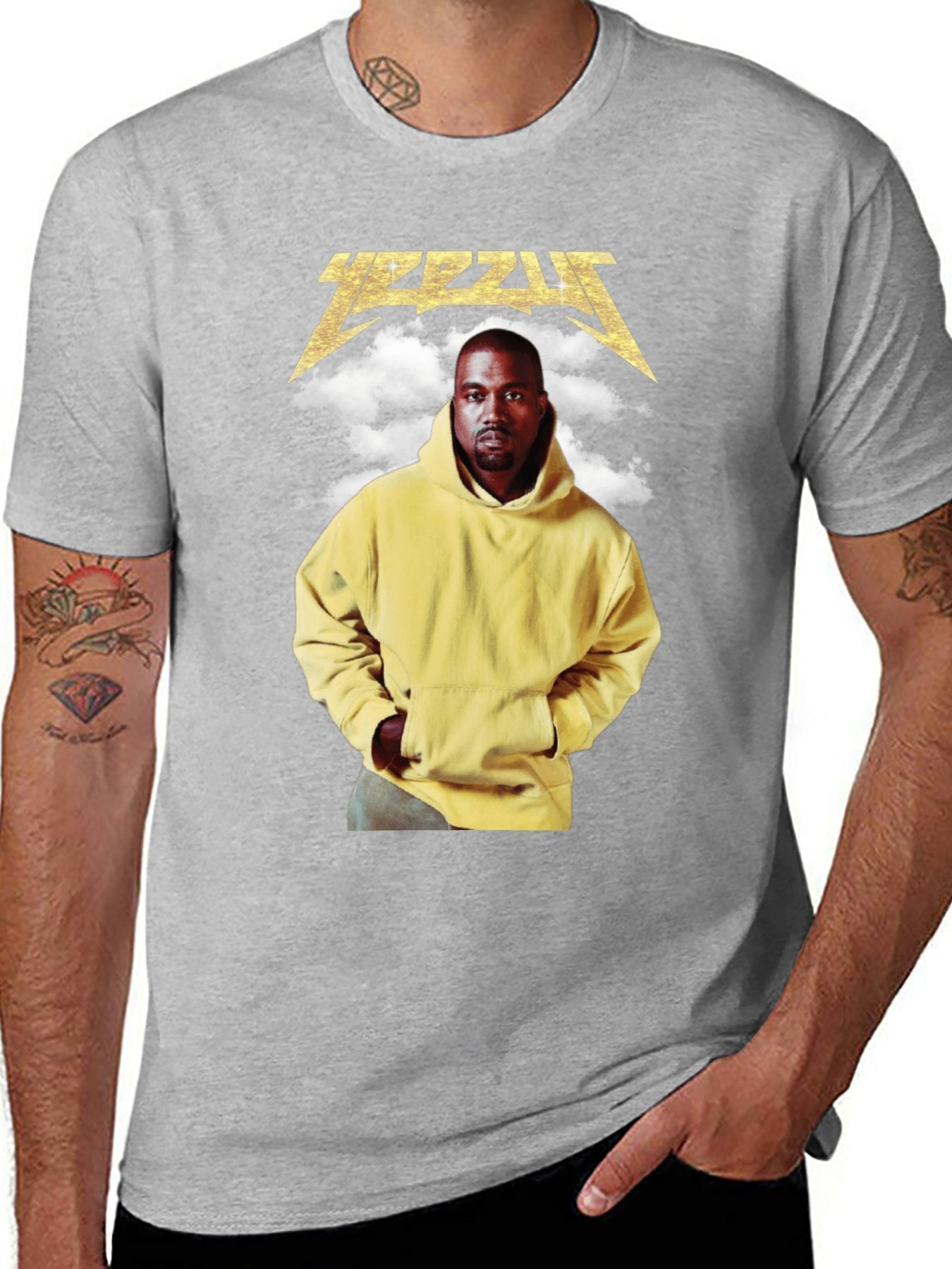 Music Unisex Cotton T-Shirt with Front Heat Transfer Print Xbbxo2ofpoh0