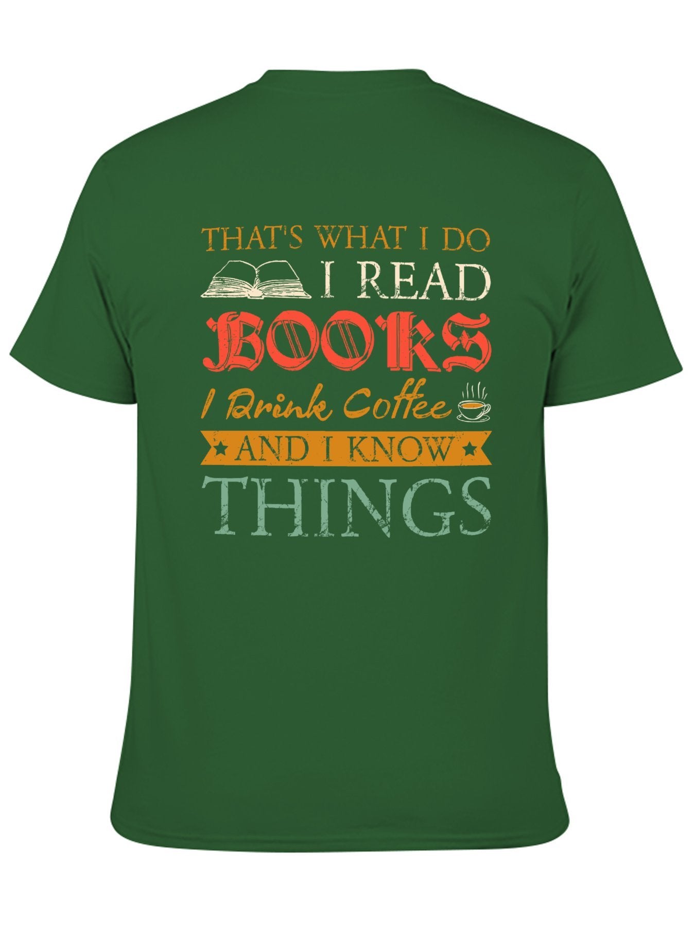 Unisex Cotton T-Shirt with Back Heat Transfer Printxb44320f4d1g