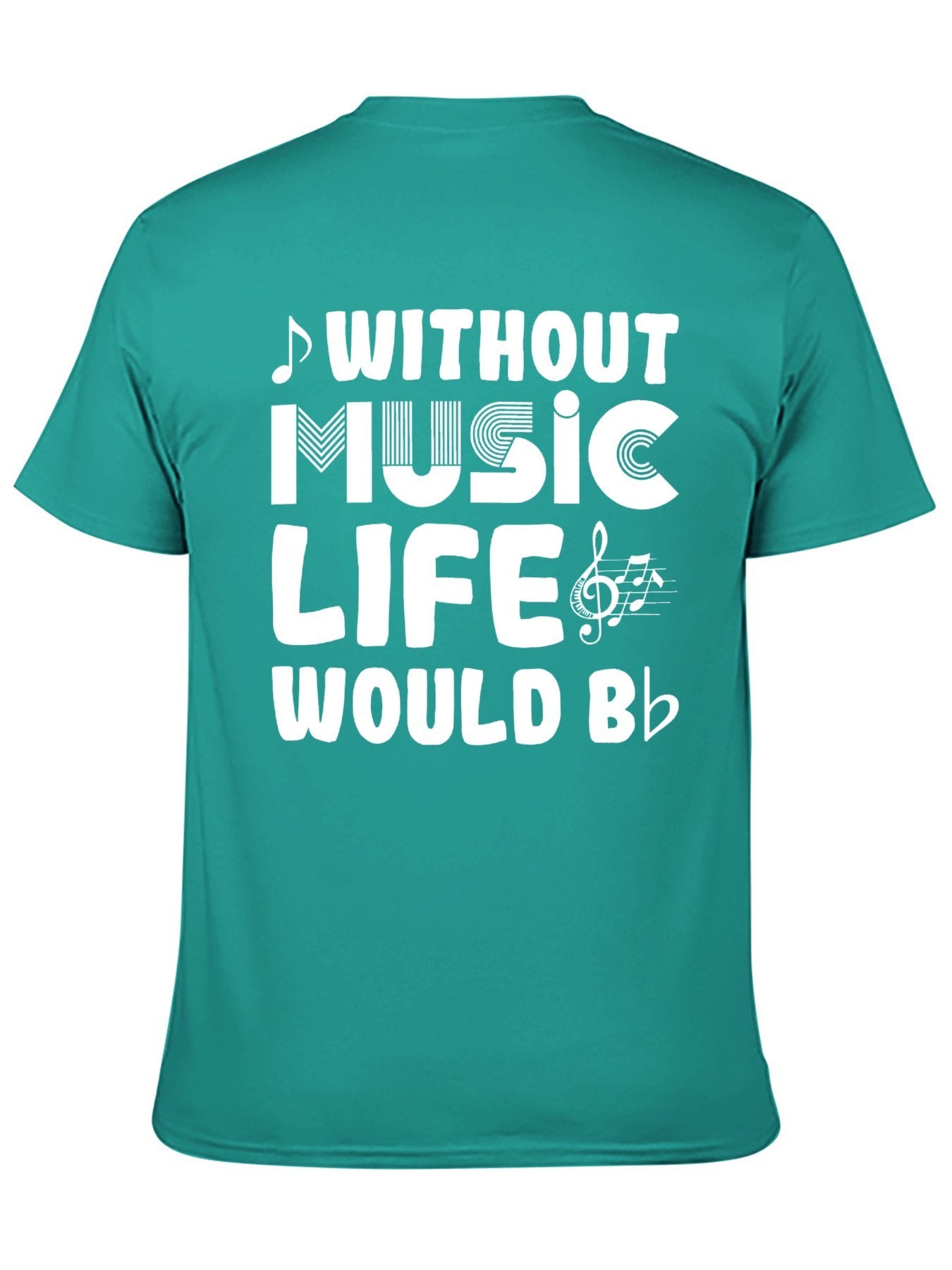 Unisex Cotton T-Shirt with Back Heat Transfer Printxb9hzy49hcs1