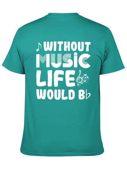 Unisex Cotton T-Shirt with Back Heat Transfer Printxb9hzy49hcs1