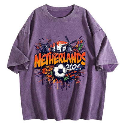2026 World Cup Cotton T-Shirt Netherlands