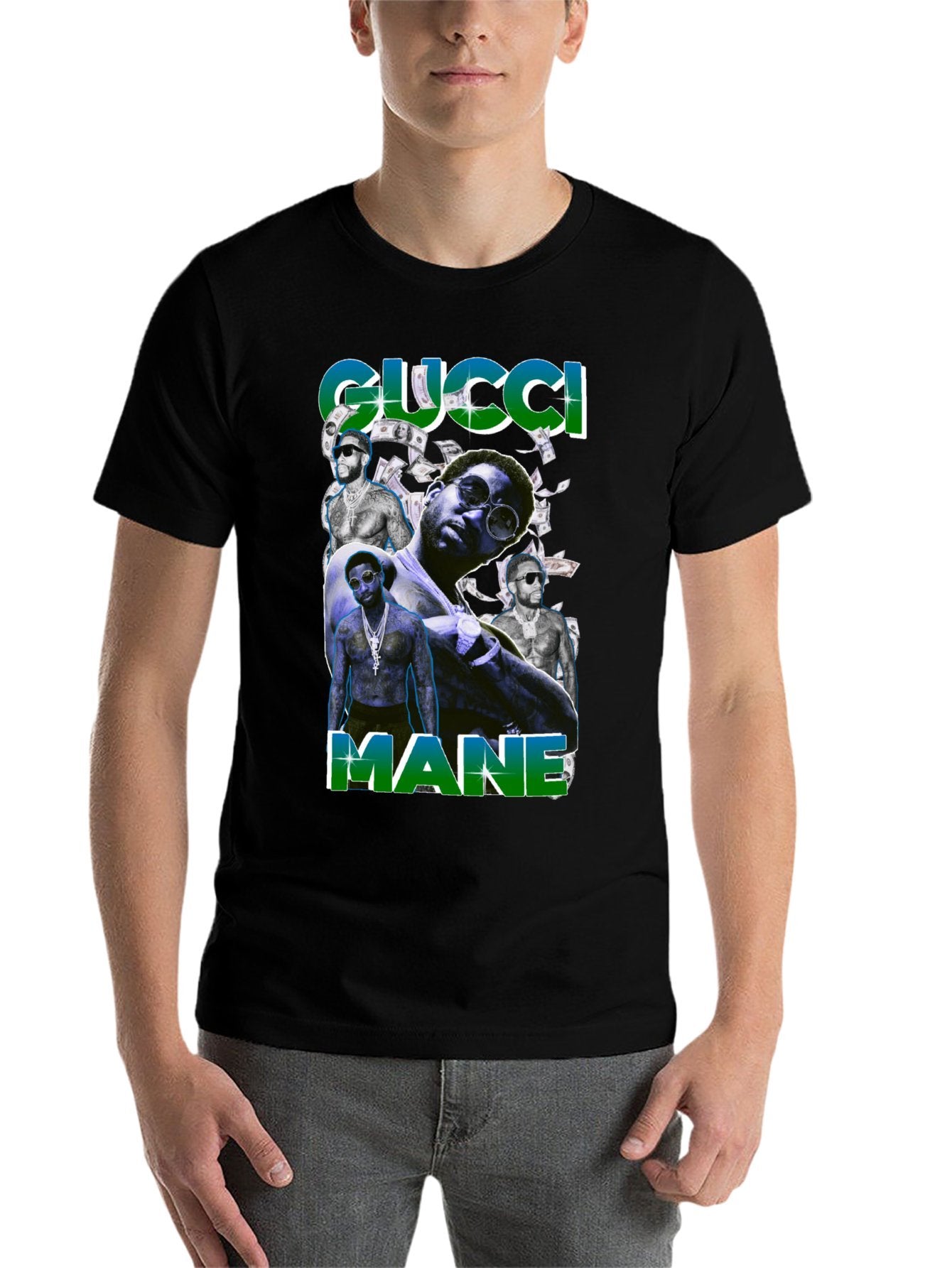 Music Unisex Cotton T-Shirt with Front Heat Transfer Print Xbbxodnzlj40