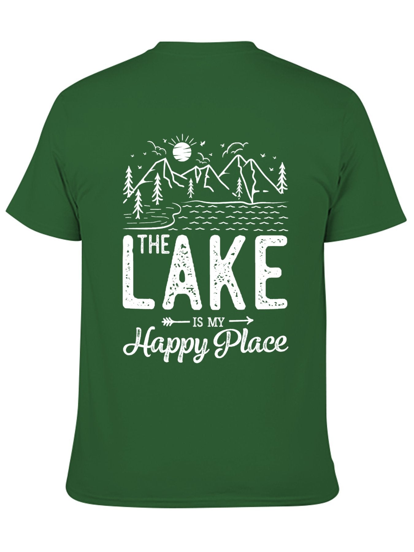 Unisex Cotton T-Shirt with Back Heat Transfer Printxb44321jlm6t