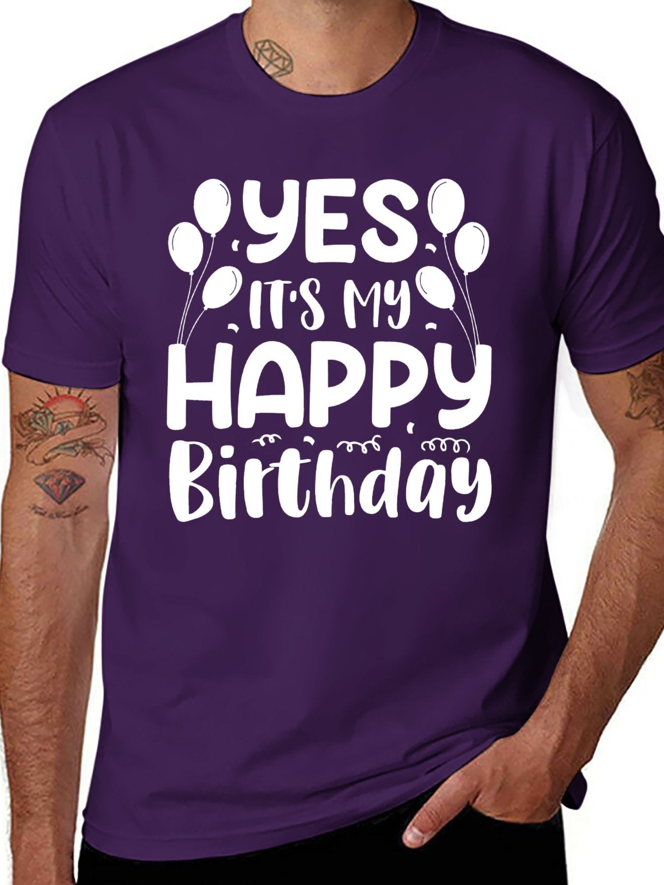 Unisex Cotton T-Shirt with Front Heat Transfer Printxb9g5q79x6ct
