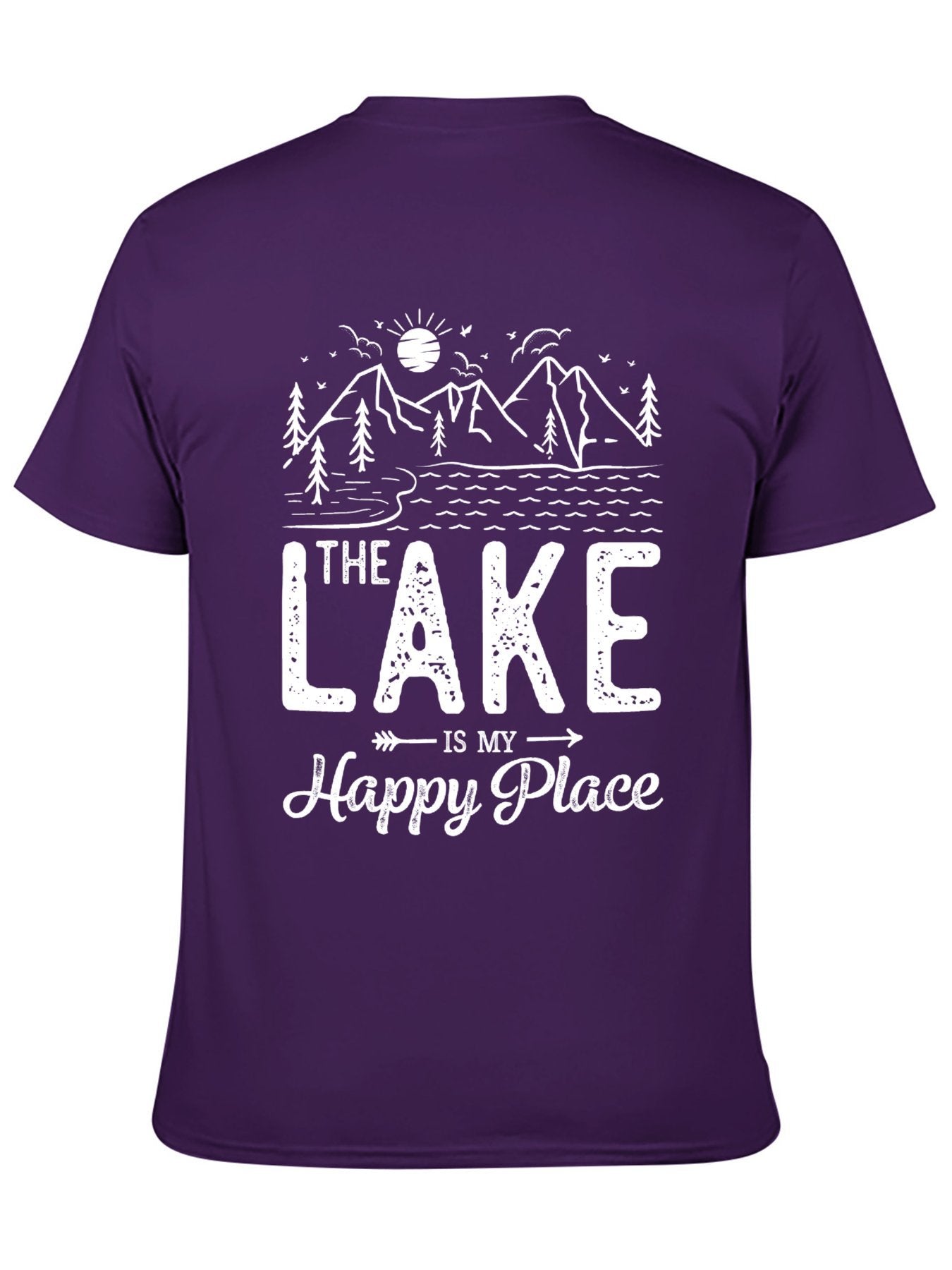 Unisex Cotton T-Shirt with Back Heat Transfer Printxb44321jlm6t