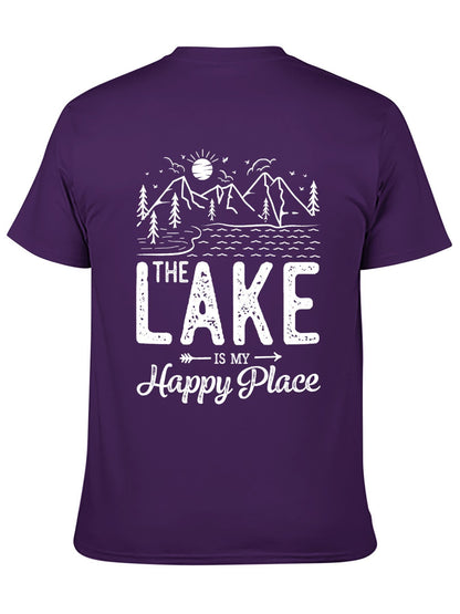 Unisex Cotton T-Shirt with Back Heat Transfer Printxb44321jlm6t