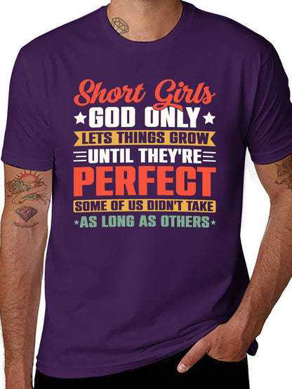 Unisex Cotton T-Shirt with Front Heat Transfer Printxb44hj3czj5k