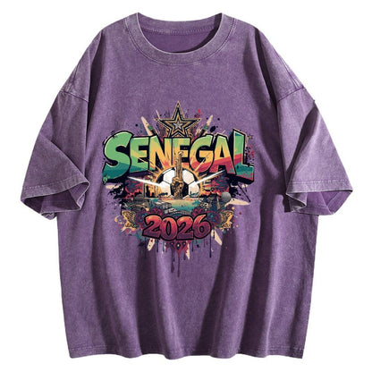 2026 World Cup Cotton T-Shirt Senegal