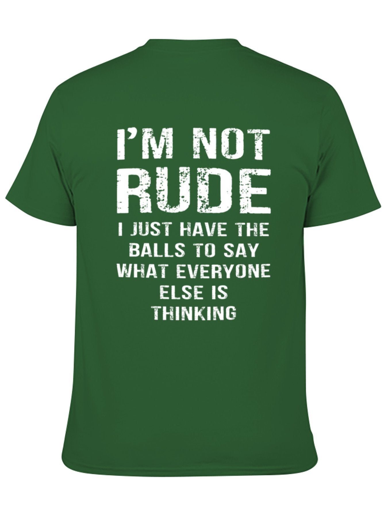 Unisex Cotton T-Shirt with Back Heat Transfer Printxgs95962nt1r