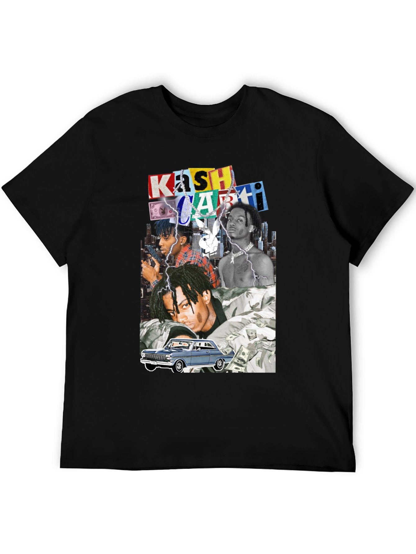 Music Unisex Cotton T-Shirt with Front Heat Transfer Print Xbbxo22yqsr1