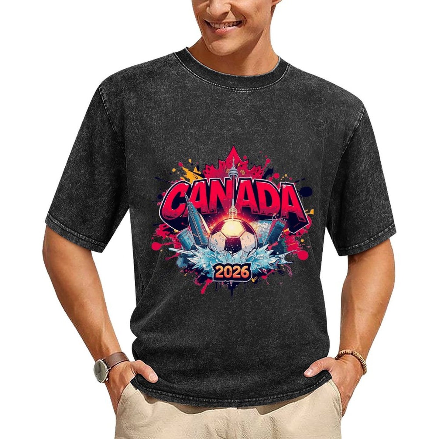 2026 World Cup Cotton T-Shirt Canada