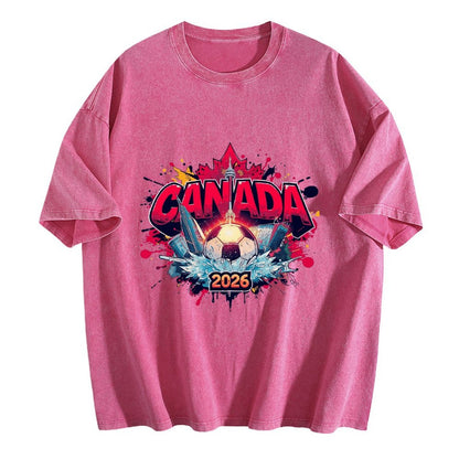 2026 World Cup Cotton T-Shirt Canada