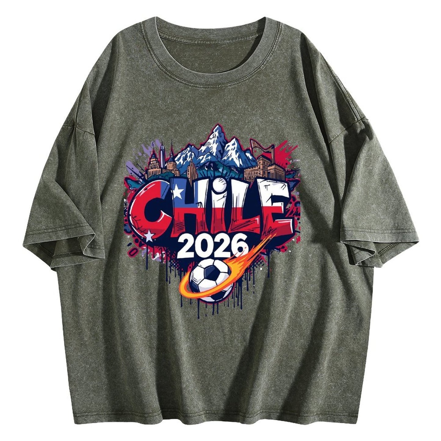 2026 World Cup Cotton T-Shirt Chile
