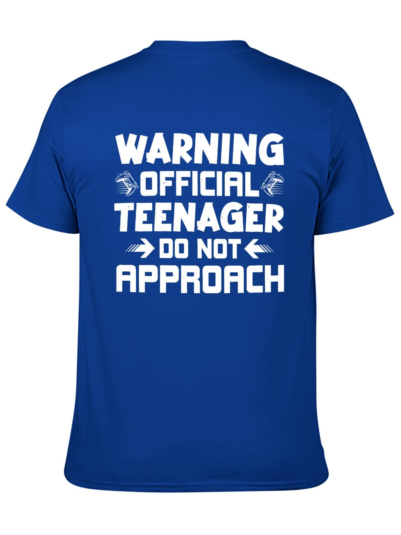 Unisex Cotton T-Shirt with Back Heat Transfer Printxb9hztwebohv