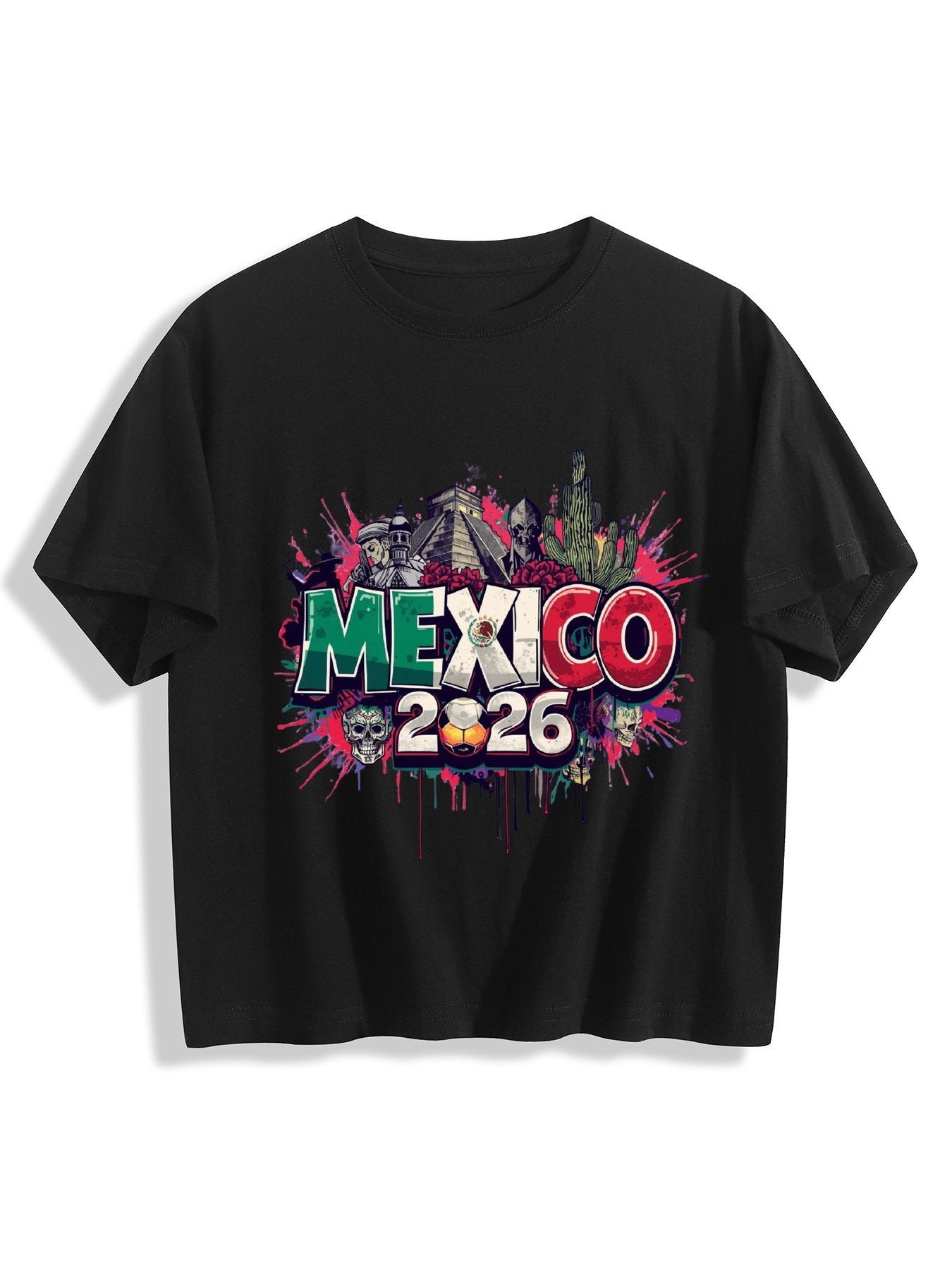 World Cup 2026 Women's Crop Top T-Shirt Mexico